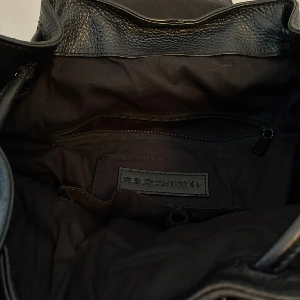 Rebecca Minkoff Bryn Backpack Pebbled Leather Black